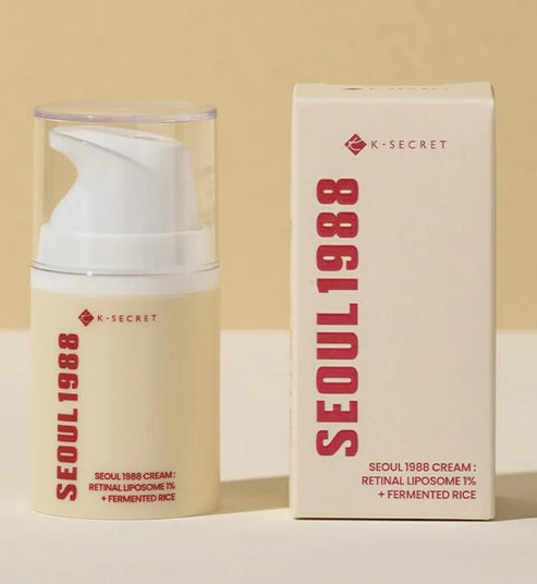 K-SECRET - SEOUL 1988 Cream: Retinal Liposome 1% + Fermented Rice (Original)